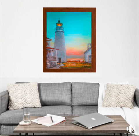 Daybreak on the Water on Canvas Prints
