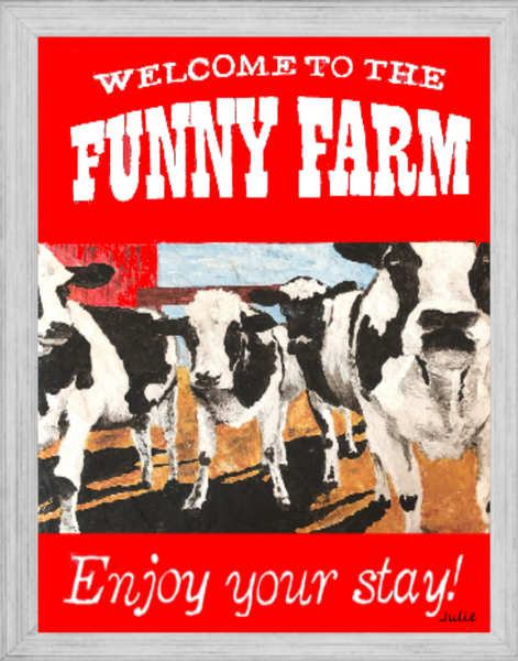 The Funny Farm on Canvas Prints