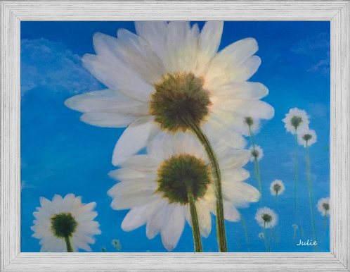 Blue Skies Sunshine on Canvas Prints