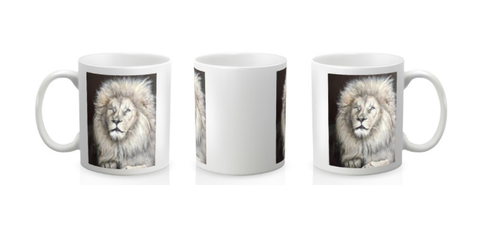 White Lion Coffee Mug
