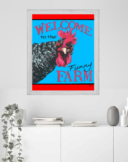 A Rooster&#39;s Funny Farm