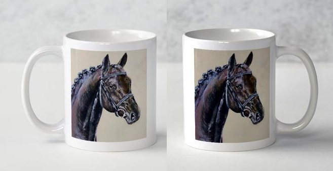 Horse Bust Coffee Mug