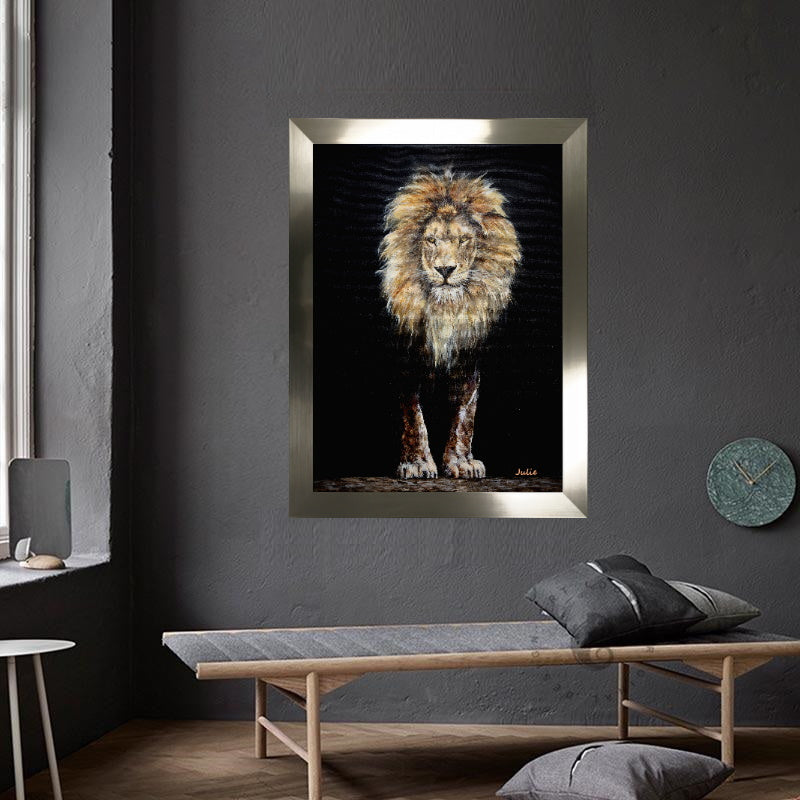 The King canvas print