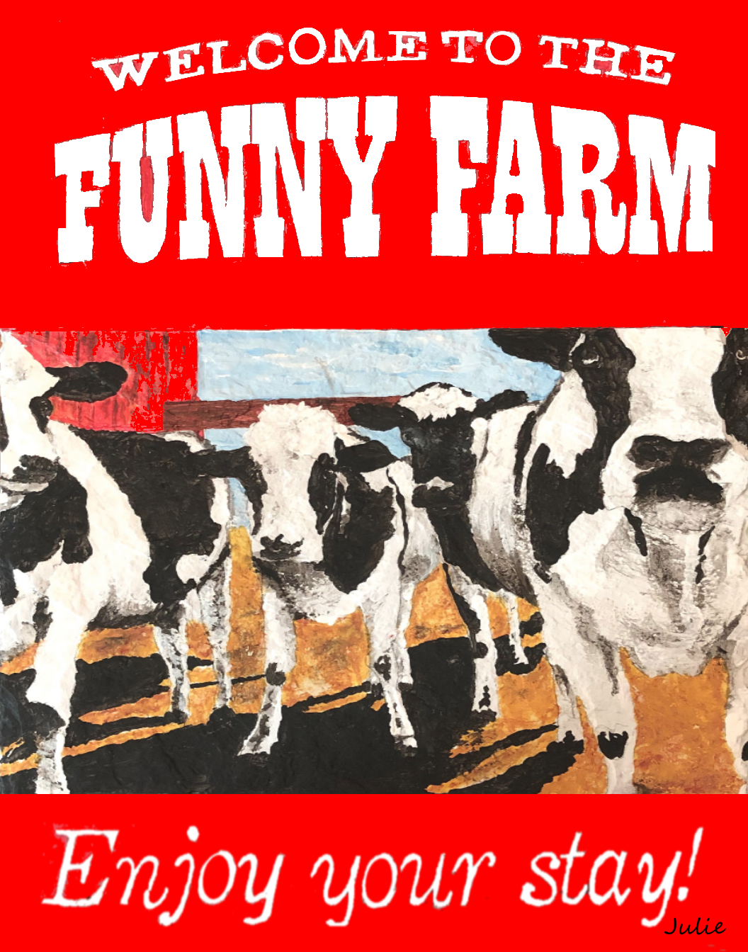The Funny Farm Mouse Pad