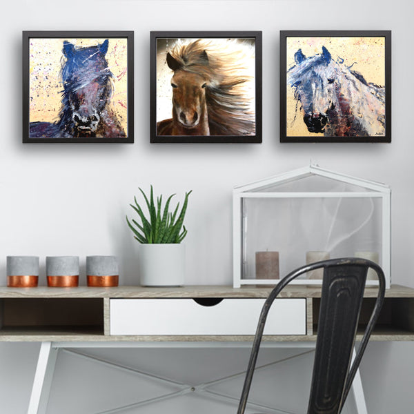 Running Free in Canvas Prints