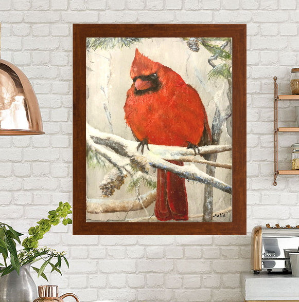 Cardinal on Canvas Prints