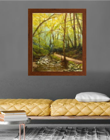 Walk in the Woods on Canvas Prints