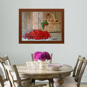 Cherry Picking Day on Canvas Prints