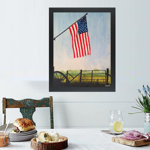 Country Pride in Canvas Prints