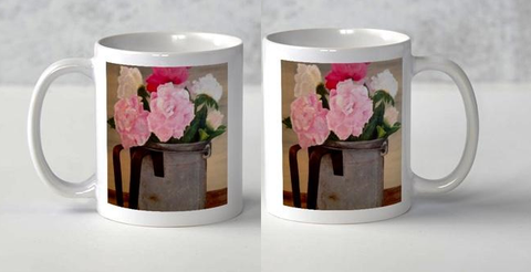 Country Vase Coffee Mug