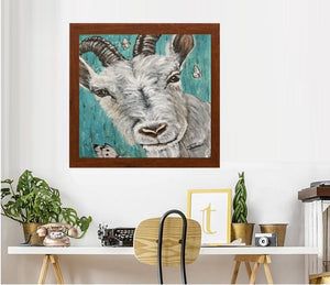 Goat on Canvas Prints