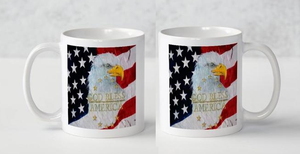 God Bless America Coffee Mug