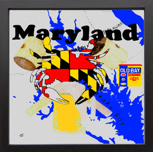 Maryland Crab Mouse Pad