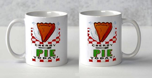 Retro Cherry Pie Coffee Mug