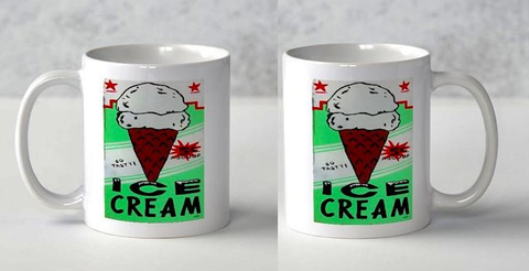 Retro Ice Cream Coffee Mug