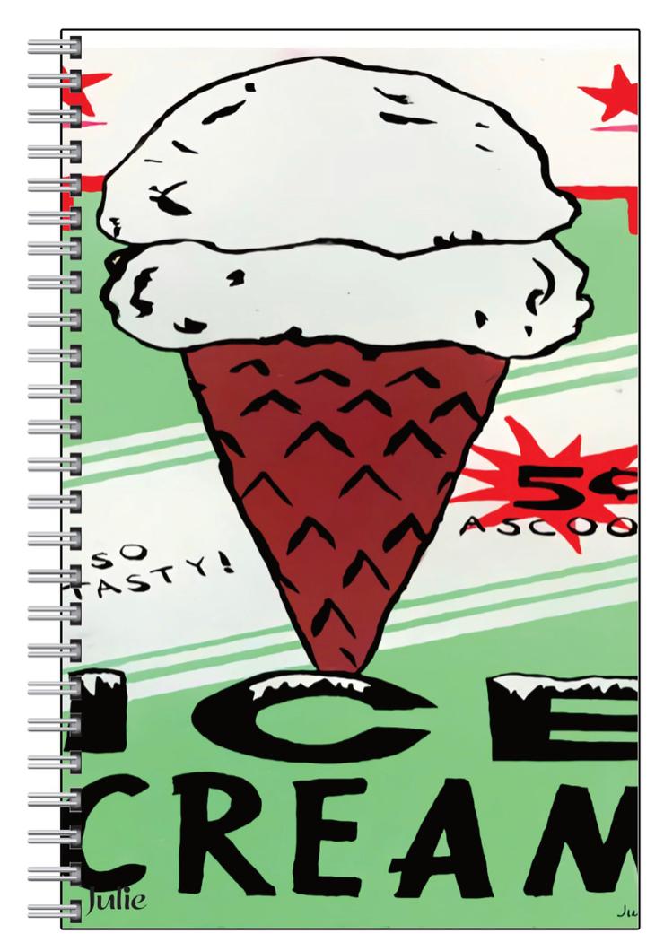 Retro Ice Cream Journal