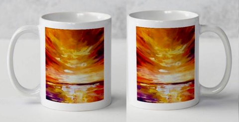Sunrise on the Water Coffee Mug