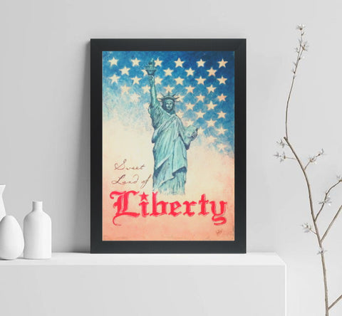 Sweet Land of Liberty in Canvas Prints