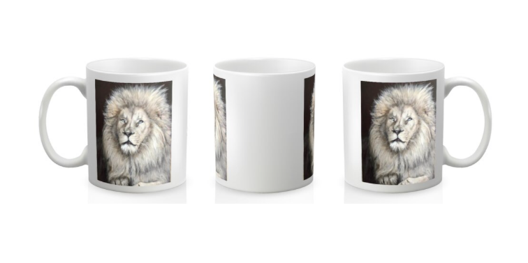 White Lion Coffee Mug
